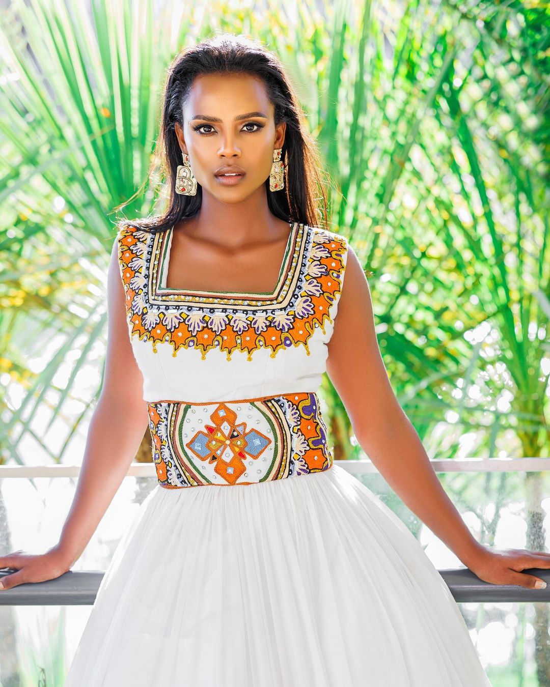 Glorious Wedding Habesha Kemis Ethiopian Traditional Dress