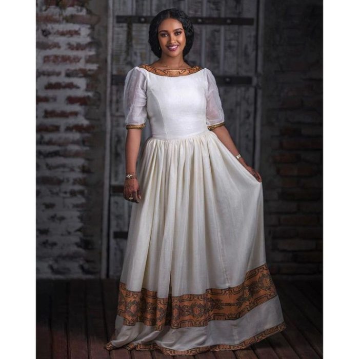 Habesha Dress 2 - Ethiopian Traditional Dress